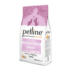 Petline Junior is a Berfect and Balanced Kitten Food